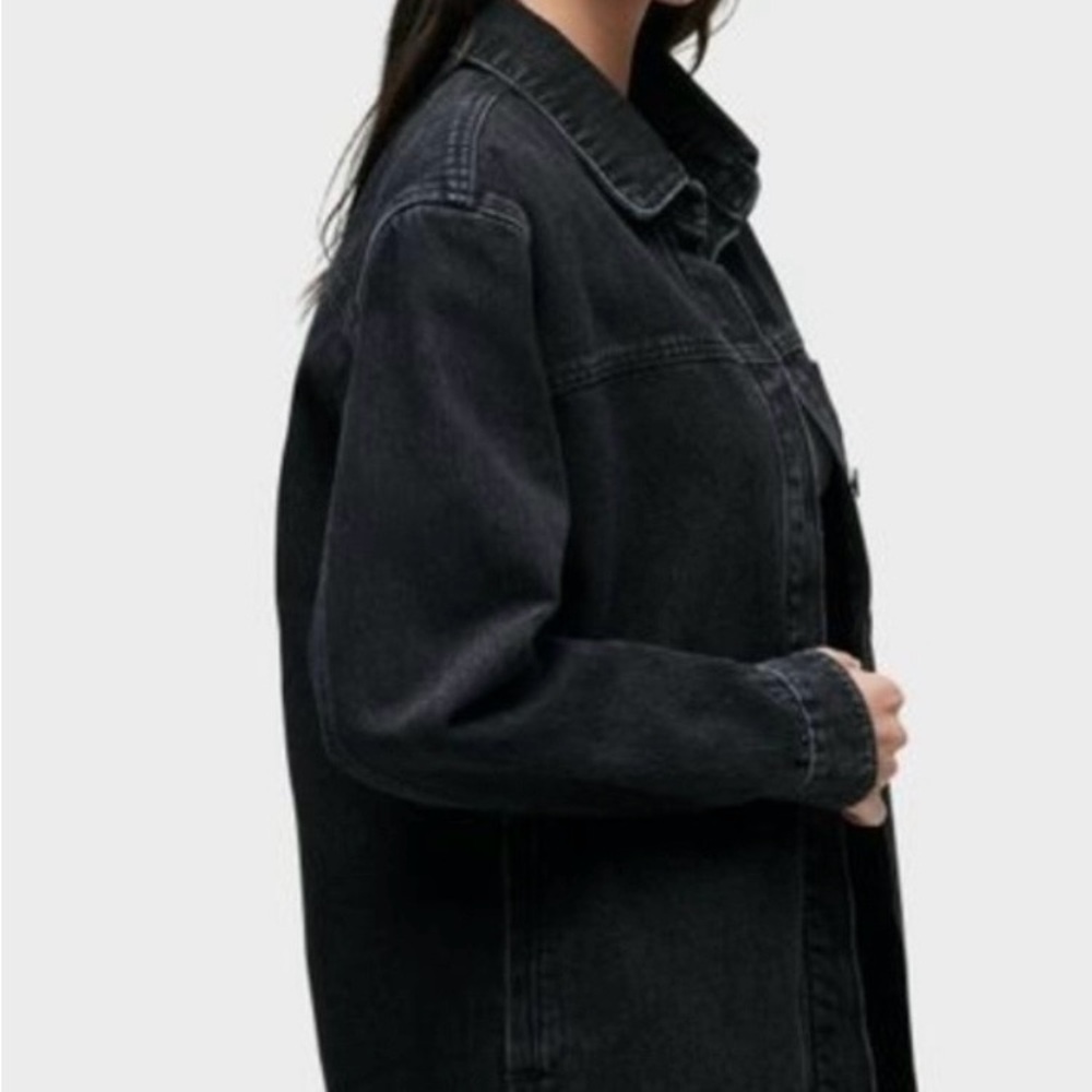 Hudson Jeans Dark Denim Jacket - Picture 3 of 8